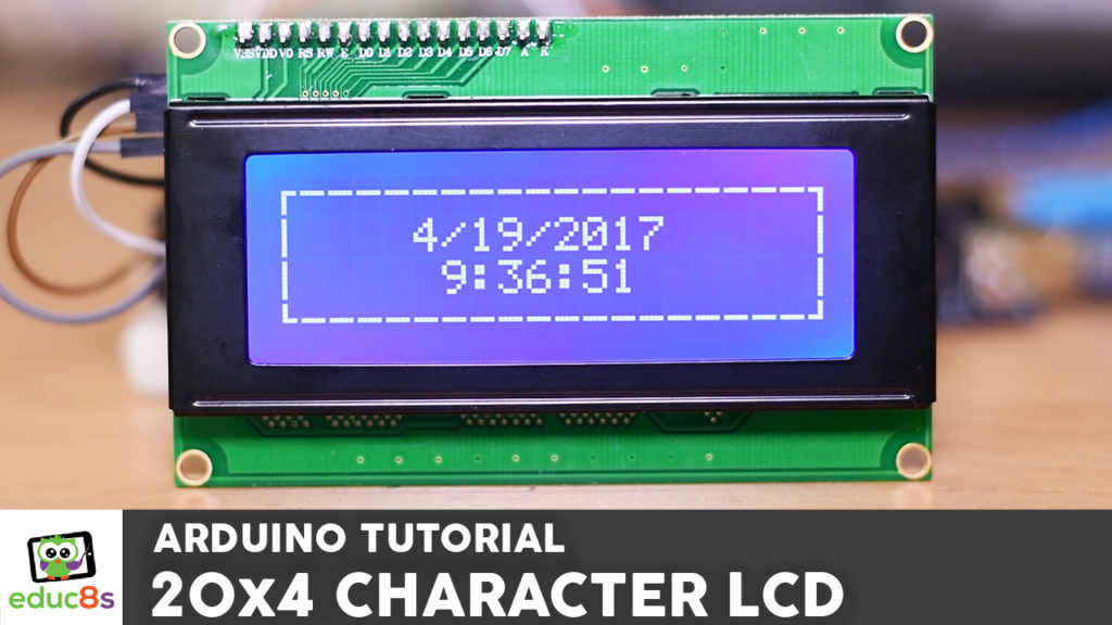 Arduino 20x4 Character LCD
