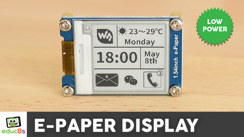 Arduino E-Paper Display
